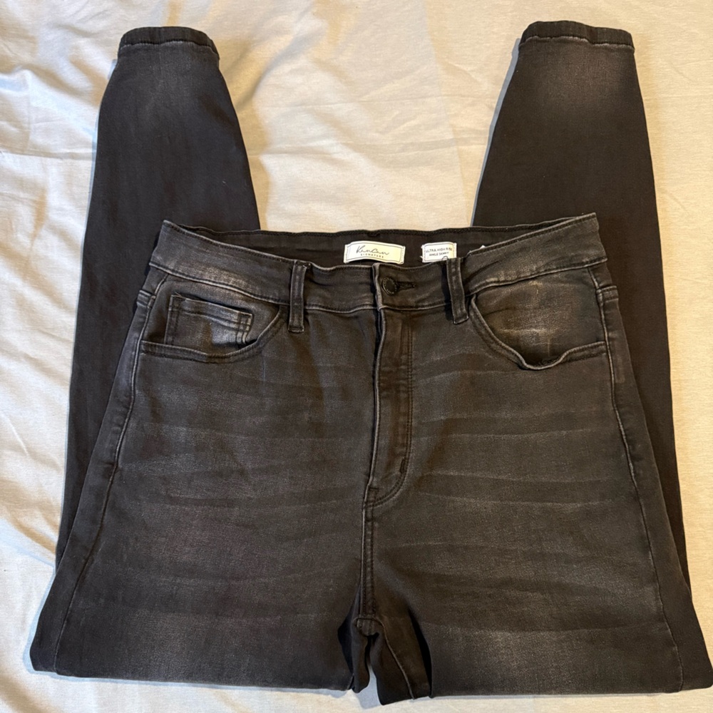 KanCan Ultra High Rise Black Women's Jeans